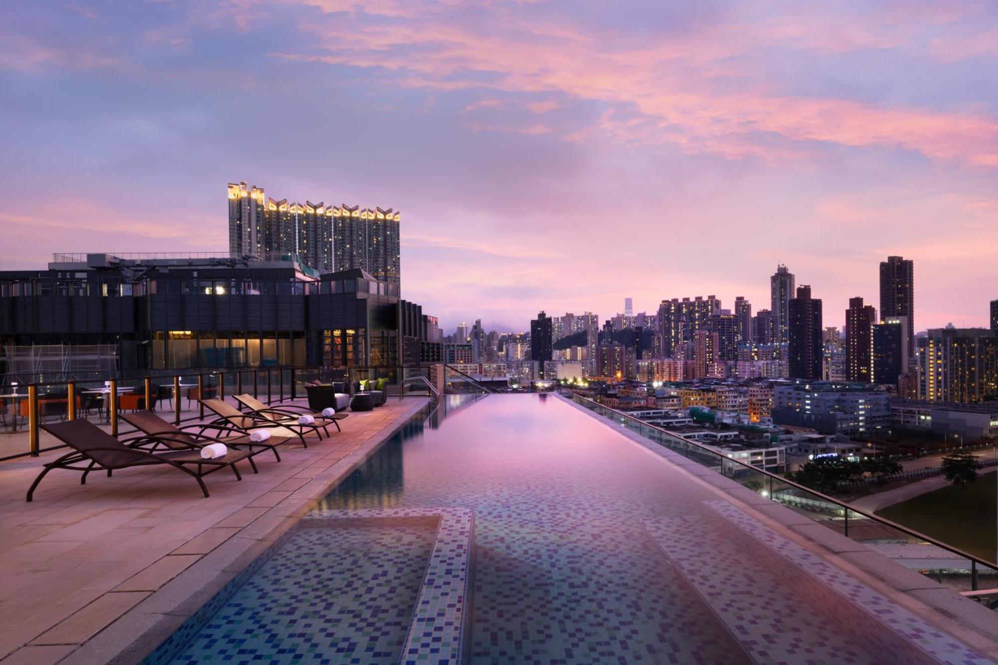 Hotel Dorsett Kai Tak Hongkong Exterior foto
